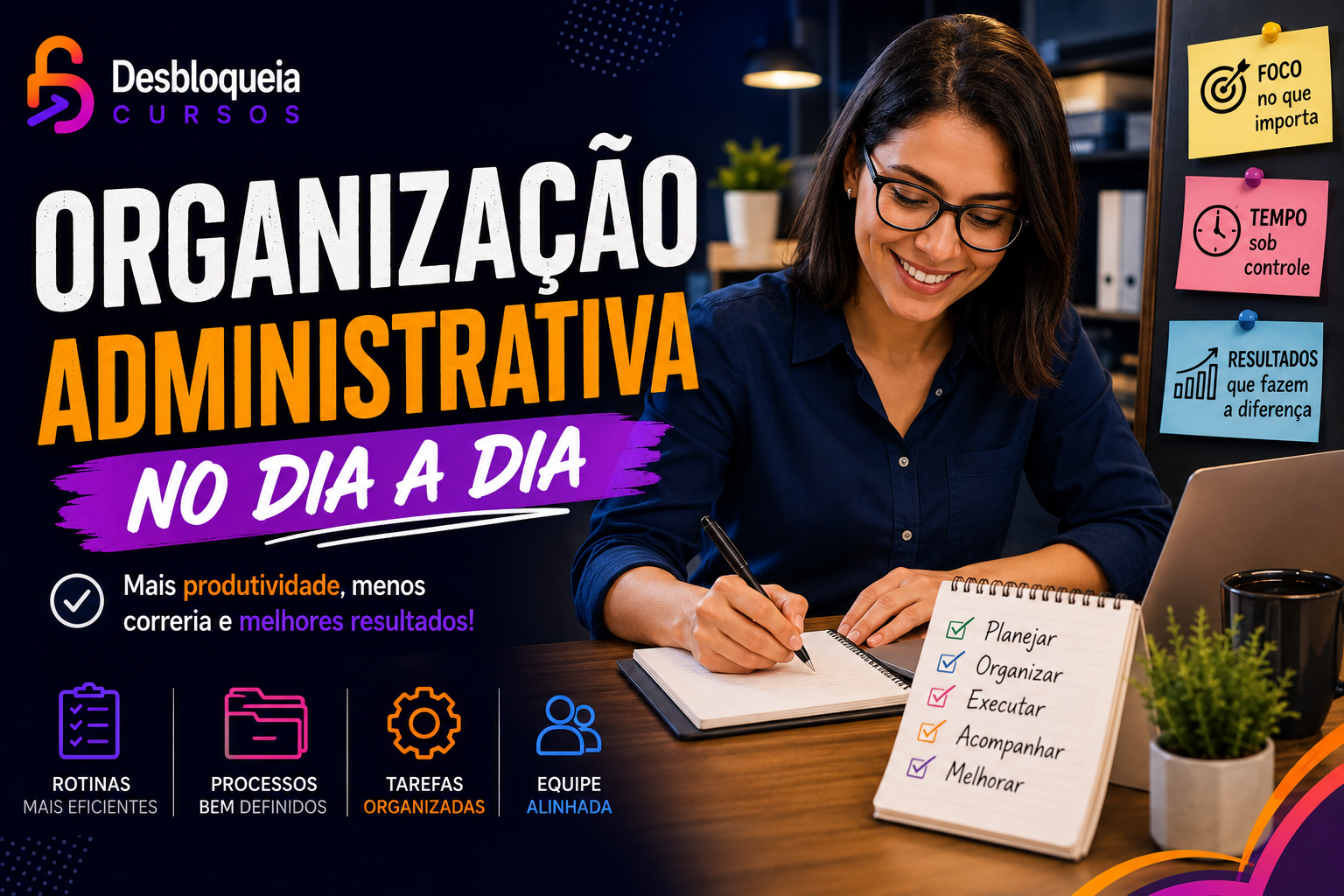 Organização administrativa no dia a dia