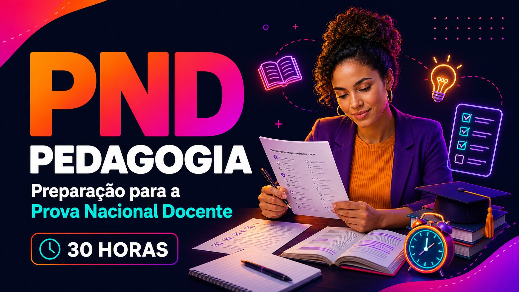 PND na prática - PEDAGOGIA: preparação para a Prova Nacional Docente